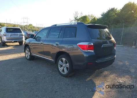 2013 Toyota Highlander Limited V6 из США, поврежденный, VIN 5TDDK3EH7DS194623